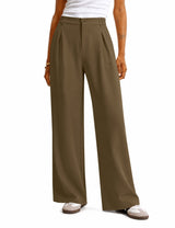 LOMON Womens Wide Leg Dress Pants 2026 Trendy Office Work Trousers