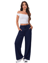 LOMON Womens Wide Leg Sweatpants High Waist Baggy Pants Lounge Joggers