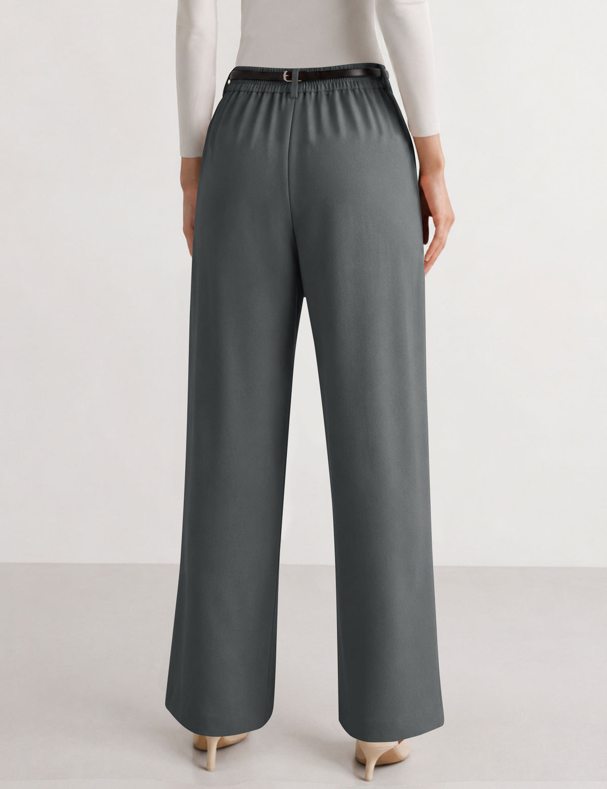 LOMON Womens Wide Leg Dress Pants 2026 Trendy Office Work Trousers