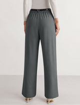 LOMON Womens Wide Leg Dress Pants 2026 Trendy Office Work Trousers