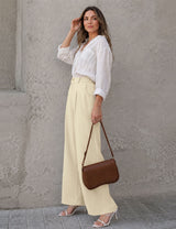 LOMON Womens Wide Leg Dress Pants 2026 Trendy Office Work Trousers