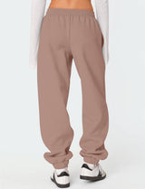 LOMON Sweatpants Women Fleece Joggers Wide Leg Sweat Pants Baggy Gym Sweatpant Winter Spring Drawstring Clothes with Pockets