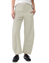 LOMON Wide Leg Barrel Pants for Women 27" Work Dress Casual Golf Loose Fit Crop Ankle Palazzo Slacks with Pockets Spring 2026