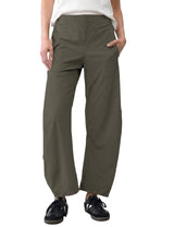 LOMON Wide Leg Barrel Pants for Women 27" Work Dress Casual Golf Loose Fit Crop Ankle Palazzo Slacks with Pockets Spring 2026