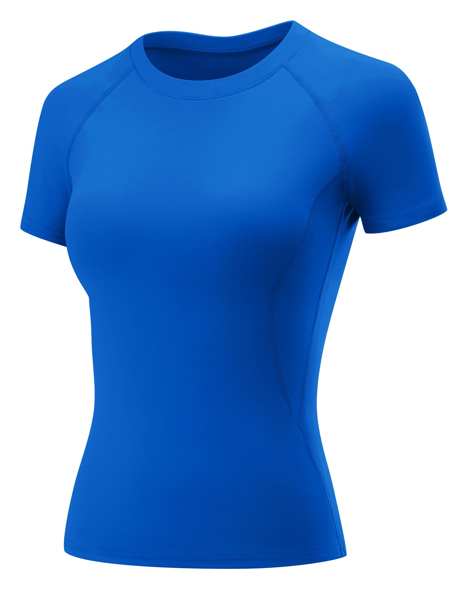 LOMON Womens Workout Tops Short Sleeve Raglan Athletic Shirts Yoga Gym Crewneck Quick Dry Tshirts