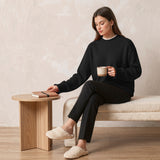 Lomom Womens Cotton Sweater Long Sleeve Mock Neck Fall Winter Tops