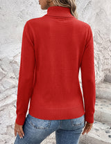 LOMON Sweaters for Women 2026 Fall Winter Turtleneck Sweater