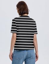 Lomon Womens Spring Summer Short Sleeve Cardigan Sweaters Trendy Crew Neck Button Down Lightweight Knit Outfit Y2k Clothes
