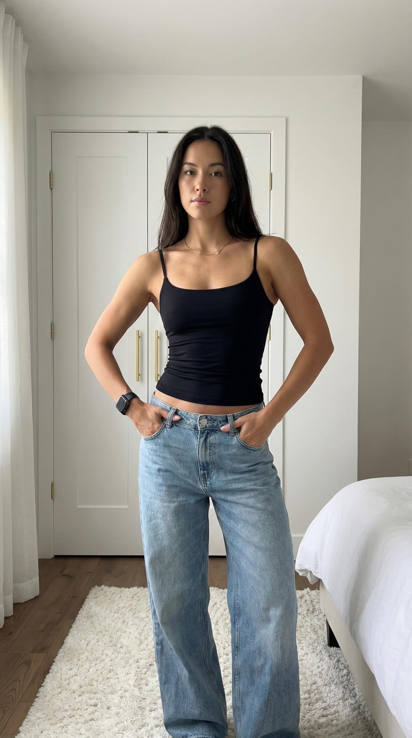LOMON Padded Camisole Double Lined Tank Tops with Built in Bras Scoop Neck Womens Y2K Basic Going Out Cami Top