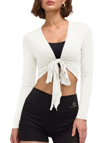 LOMON Womens Ballet Wrap Tops Self Tie V Neck Pilates Workout Tops