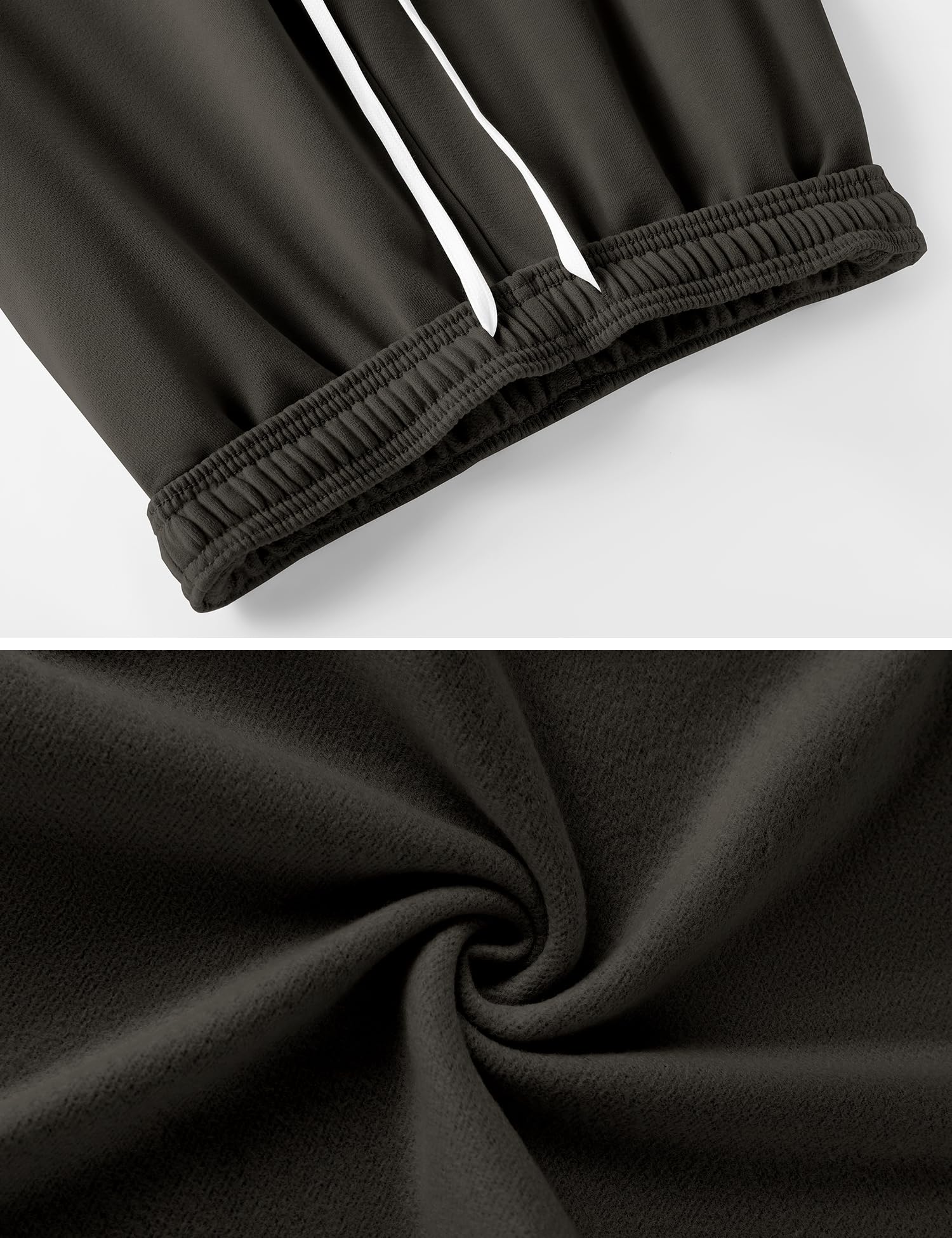 LOMON Sweatpants Women Fleece Joggers Wide Leg Sweat Pants Baggy Gym Sweatpant Winter Spring Drawstring Clothes with Pockets