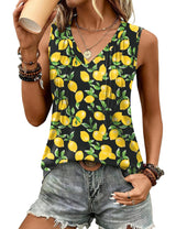 LOMON Tank Tops for Women Loose Fit V Neck Sleeveless Shirts 2026 Fashion Summer Clothes S-3XL