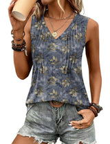 LOMON Tank Tops for Women Loose Fit V Neck Sleeveless Shirts 2026 Fashion Summer Clothes S-3XL