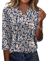 LOMON Womens 3/4 Length Sleeve Tops V Neck Business Casual Blouses Summer Tees Shirts 2026