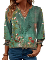 LOMON Women's 2026 Fashion Tops 3/4 Length Sleeve Business Casual Blouses Summer Tees Shirts S-4X