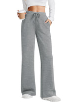 LOMON Womens Wide Leg Sweatpants High Waist Baggy Pants Lounge Joggers