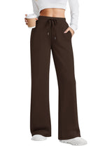 LOMON Womens Wide Leg Sweatpants High Waist Baggy Pants Lounge Joggers