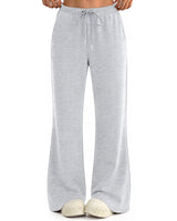 LOMON Womens Fleece Flare Sweatpants, Wide Leg Lounge Pants with Pockets