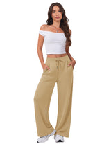 LOMON Womens Wide Leg Sweatpants High Waist Baggy Pants Lounge Joggers