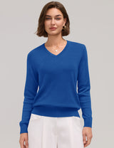 LOMON Sweaters for Women Wool Blend Long Sleeve Sweater Tops Fall Clothes