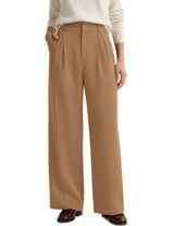 LOMON Women's Wide Leg Dress Pants High Waist Work Slacks with Pockets