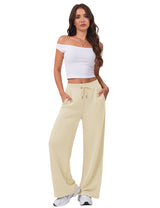 LOMON Womens Wide Leg Sweatpants High Waist Baggy Pants Lounge Joggers