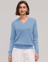 LOMON Sweaters for Women Wool Blend Long Sleeve Sweater Tops Fall Clothes