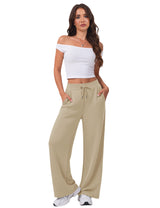 LOMON Womens Wide Leg Sweatpants High Waist Baggy Pants Lounge Joggers