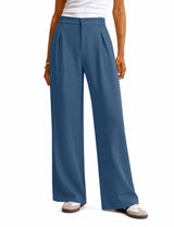 LOMON Womens Wide Leg Dress Pants 2026 Trendy Office Work Trousers