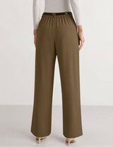 LOMON Womens Wide Leg Dress Pants 2026 Trendy Office Work Trousers
