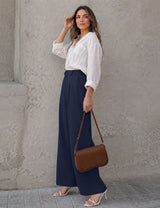 LOMON Womens Wide Leg Dress Pants 2026 Trendy Office Work Trousers