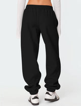 LOMON Sweatpants Women Fleece Joggers Wide Leg Sweat Pants Baggy Gym Sweatpant Winter Spring Drawstring Clothes with Pockets