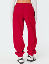 LOMON Sweatpants Women Fleece Joggers Wide Leg Sweat Pants Baggy Gym Sweatpant Winter Spring Drawstring Clothes with Pockets