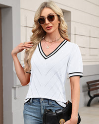 White Black Stripe