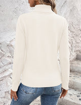 LOMON Sweaters for Women 2026 Fall Winter Turtleneck Sweater