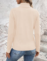 LOMON Sweaters for Women 2026 Fall Winter Turtleneck Sweater