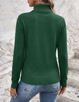 LOMON Sweaters for Women 2026 Fall Winter Turtleneck Sweater