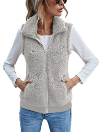 Light Grey Sleeveless Vest
