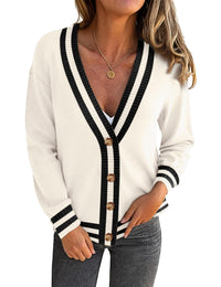 Beige and Black Stripe