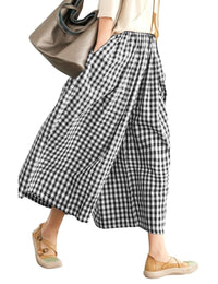 Black White Plaid