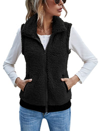 Black Casual Vest