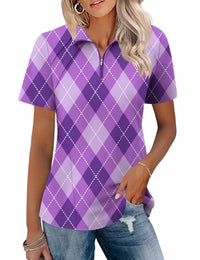 Purple Argyle