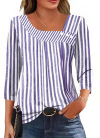 2-purple-white Stripes