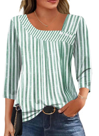 2-green-white Stripes