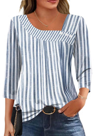 2-blue-white Stripes