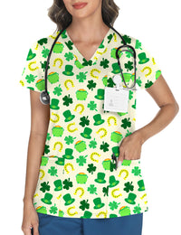 Shamrock Hat Print