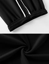 LOMON Sweatpants Women Fleece Joggers Wide Leg Sweat Pants Baggy Gym Sweatpant Winter Spring Drawstring Clothes with Pockets