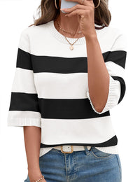 White Black Color Block