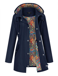 Navy Blue Floral