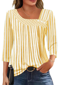 2-yellow-white Stripes
